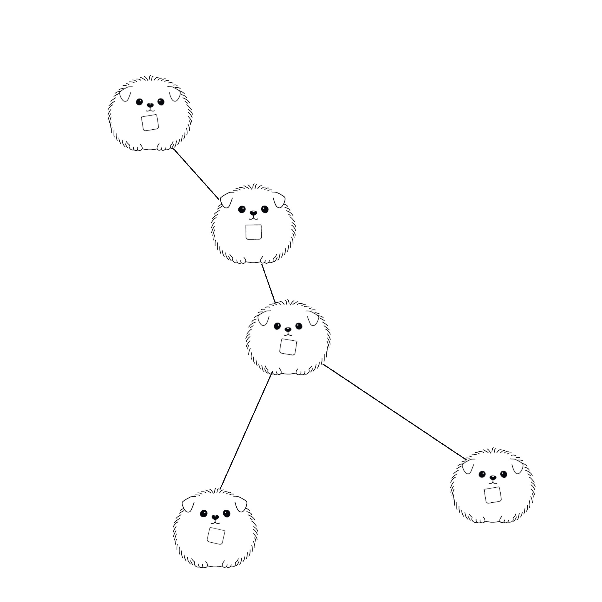 Furry Star Coin: Cancer Star Chart Connection Line
