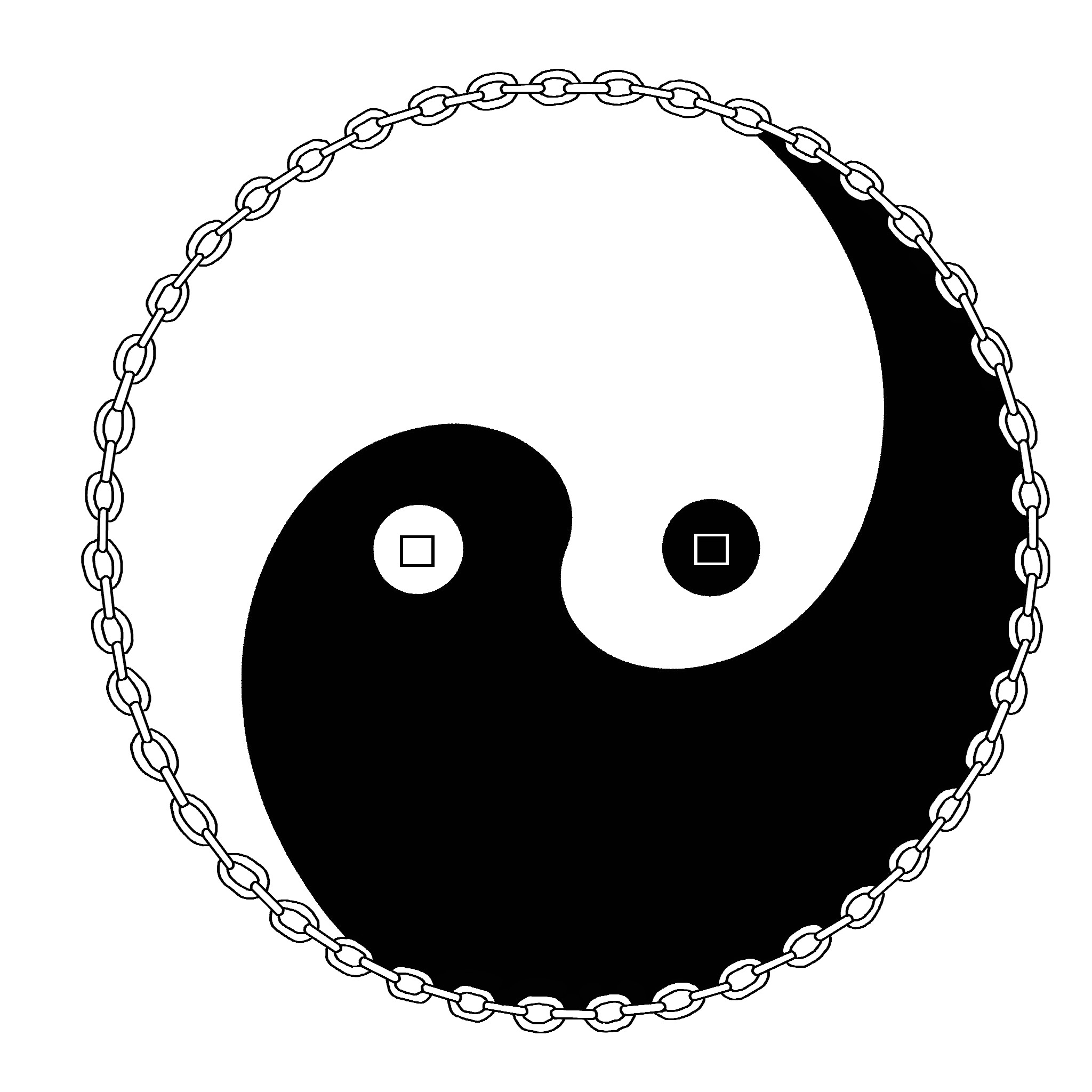 pre-heaven taiji cross chain outer ring
